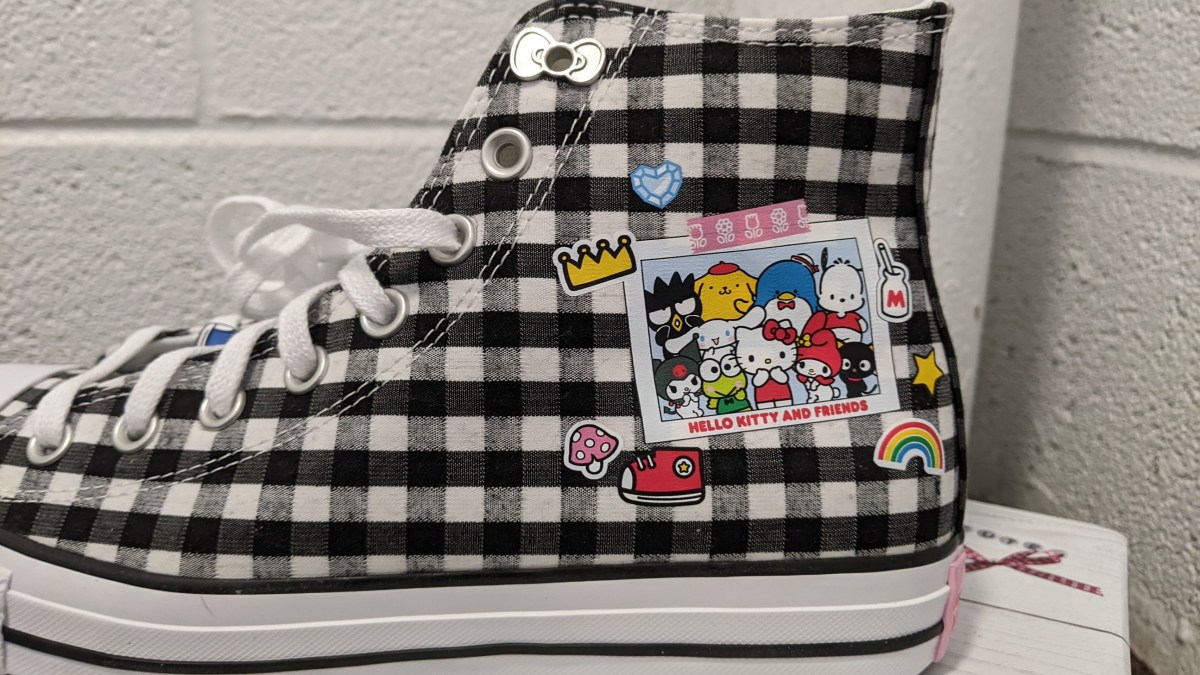 The Converse x Hello Kitty and Friends Chuck Taylor All Star Picnic high-top sneakers are limited edition shoes I don’t have to “baby.” 
