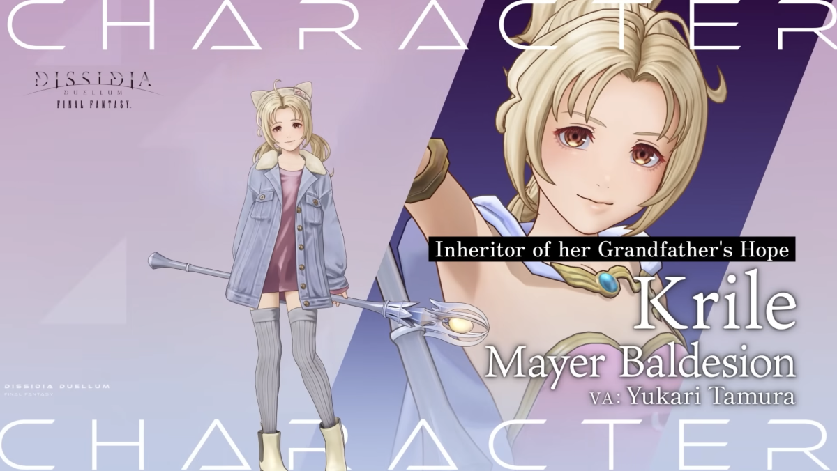 Krile Appears in the Next Dissidia Duellum Final Fantasy Trailer