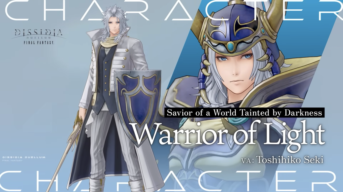 Dissidia Duellum Final Fantasy Warrior of Light Trailer Debuts