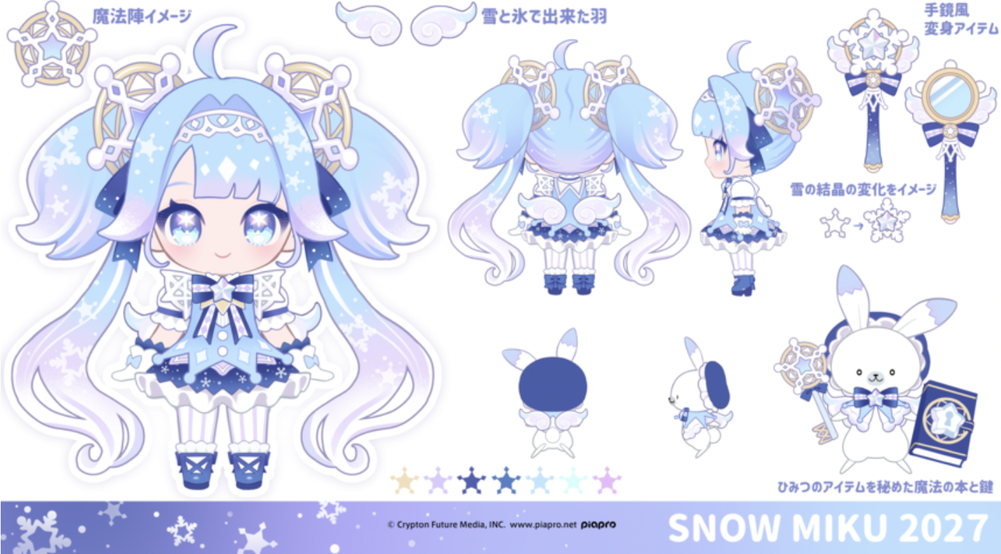 Snow Miku 2027 Nendoroid Outfit Design Poll Opens
