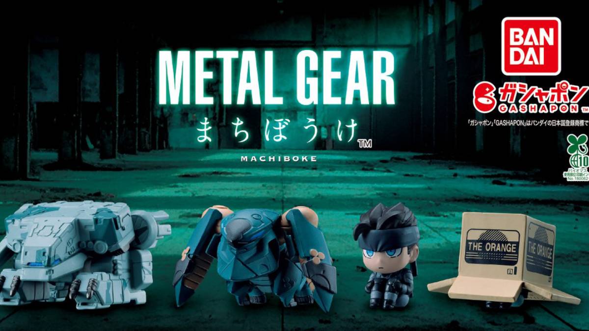 Snake Is Waiting for You With Metal Gear Machiboke Figures