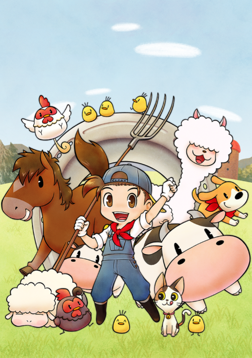 story of seasons anniversary art