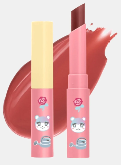 animal crossing skin care make-up lip oil tinted