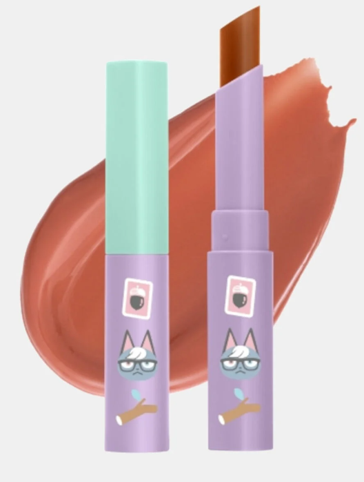 animal crossing skin care make-up lip oil tinted 2