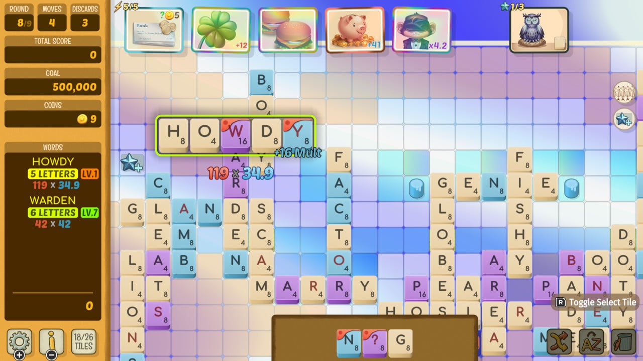 beyond words mindfuel scrabble balatro review playtest