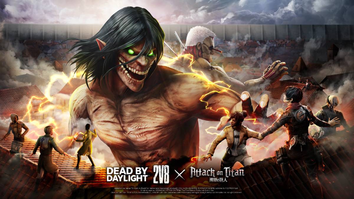 Dead by Daylight Attack on Titan Crossover and 2v8 Mode Return