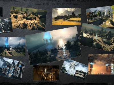 FFXIV Evercold Concept Art for Characters Towns Locations Shared