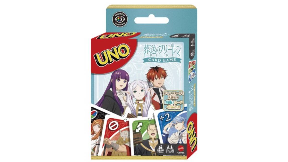 Frieren Edition of the Uno Card Game Appears in Japan