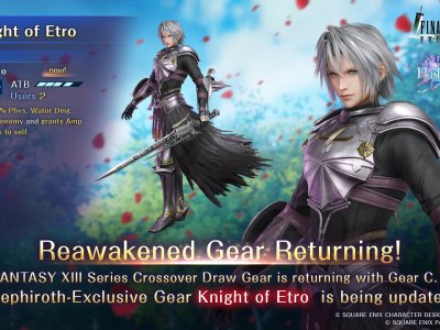 FFXIII Costumes and Weapons Return to FFVII Ever Crisis Square Enix announced that some of the FFVII Ever Crisis banners tied to the FFXIII event will return on April 15, 2026, giving people a chance to get themed costumes and weapons again. Specifically, the Cloud and Sephiroth items were mentioned. These will also include some buffs that update all the equipment to make the pieces stronger and on-par with more recent releases. When this event first debuted, both Aerith and Tifa got outfits based on the costume Lightning wore in FFXIII, while the following FFVII Ever Crisis banners involved a FFXIII-2 outfit and weapon for young Sephiroth and Lightning Returns: FFXIII equipment for Cloud and Glenn. Each of the weapons is getting a C Ability and Spade Custom additional effect, while the two pieces of gear are getting C Abilities. There’s no word yet on if the Glenn armor, which could be earned via the event, will also get the Reawakened update. Here are all the changes on the way: * Cloud Crimson Blitz sword: Lightning Rush C Ability that deals non-elemental magical damage and casts Ice Weakness on one enemy and gives allies Ice Damage Bonus if Cloud’s HP is under 50%. The Spade Custom has an Ice ATM Conservation buff for all allies. * Cloud Equilibrium gear: Ultra Lightning Rush C Ability that deals non-elemental magical damage to an enemy and gives Cloud Exploit Weakness. * Glenn’s Snow’s Bardiche axe: Chaos Geyser C Ability that deals ice magic damage and casts MATK down on an enemy and gives allies MDEF up if Glenn’s HP is under 70%. The Spade Custom adds a Fire Damage Down enemy debuff. * Young Sephiroth’s Knight of Etro: Ultra Smite C Ability that deals physical water damage to an enemy and gives hum Amp Phys Abilities. * Young Sephiroth’s Overture sword: Smite C Ability that deals physical water damage and casts PDEF Down on one enemy and gives allies HP Gain and casts Water Damage Up on allies if Sephiroth has a buff. The Spade Custom increases allies’ MDEF. Square Enix also shared infographics for each update, which act as a reminder for what all the returning pieces of FFXIII equipment look like in FFVII Ever Crisis. FFVII Ever Crisis is available on PCs and mobile devices, and the FFXIII event banners with Reawakened costumes and weapons will be back on April 15, 2026.