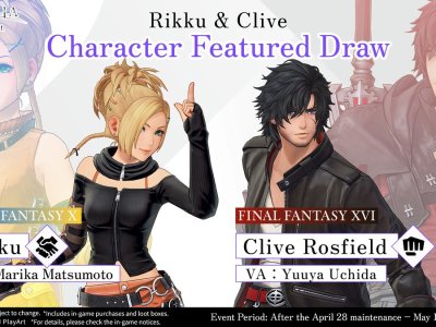 Dissidia Duellum Final Fantasy Gets Clive and Rikku, Appears in More Countries