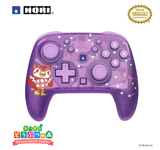 celeste horipad Hori will release Switch 2 accessories controllers and peripherals based on recurring Animal Crossing NPCs in June 2026.