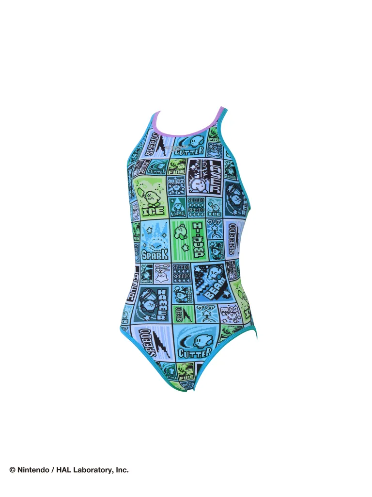Kirby Speedo 2 - Dot Block Crochet TurnS Suit BL