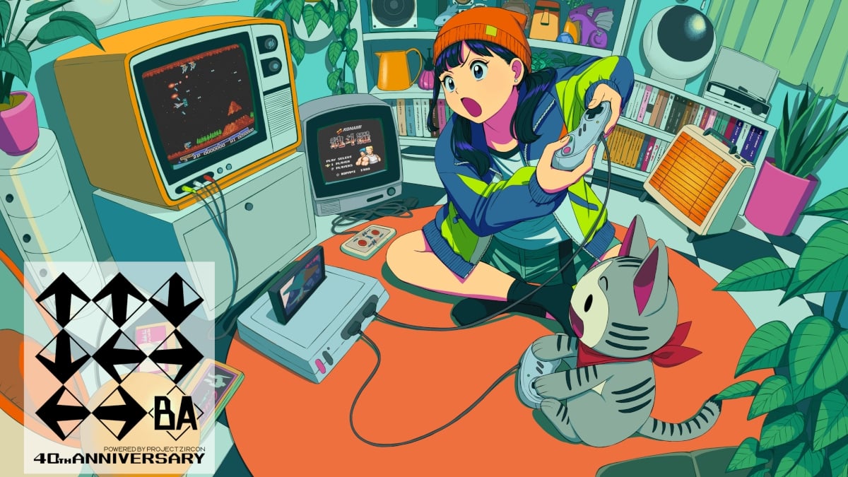 Konami Code 40th Anniversary Powered By Project Zircon