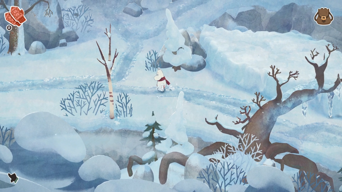 moomintroll winter's warmth gameplay exploration