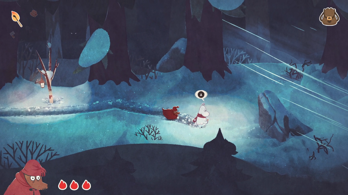 moomintroll winter's warmth sorry-oo sequence