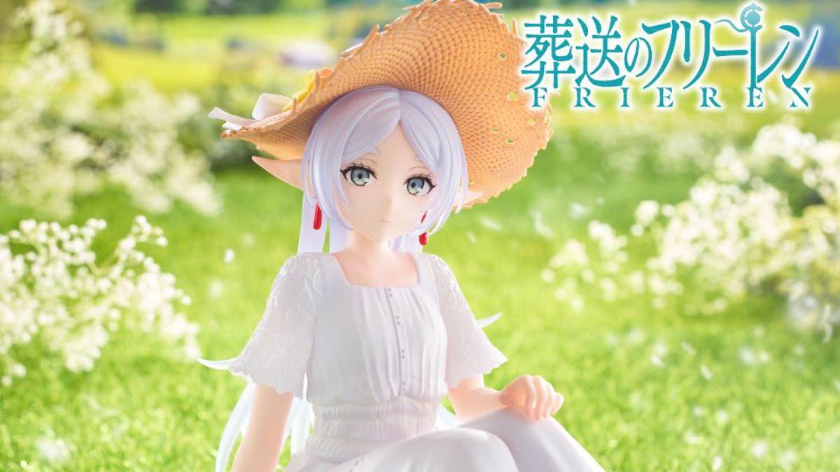 New Frieren Desktop Cute Figure Dressed for Summer