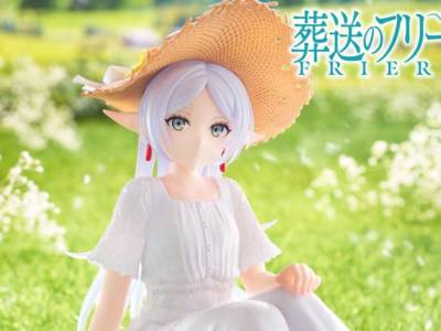 New Frieren Desktop Cute Figure Dressed for Summer