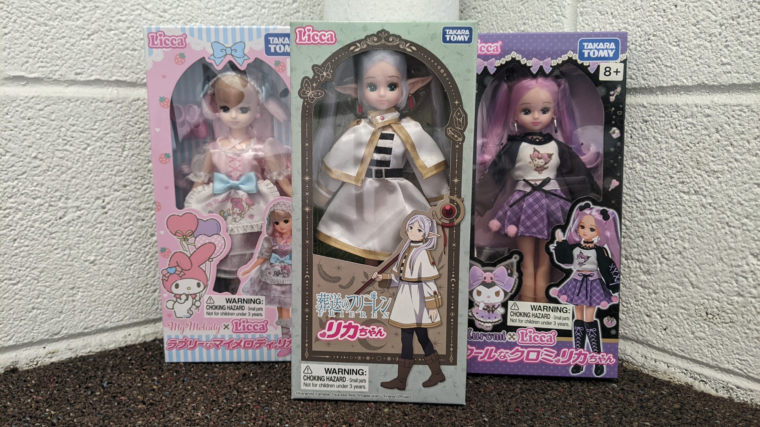 Licca Frieren and Sanrio Crossover Dolls Nail the Details Kuromi My Melody