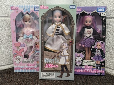 Licca Frieren and Sanrio Crossover Dolls Nail the Details Kuromi My Melody