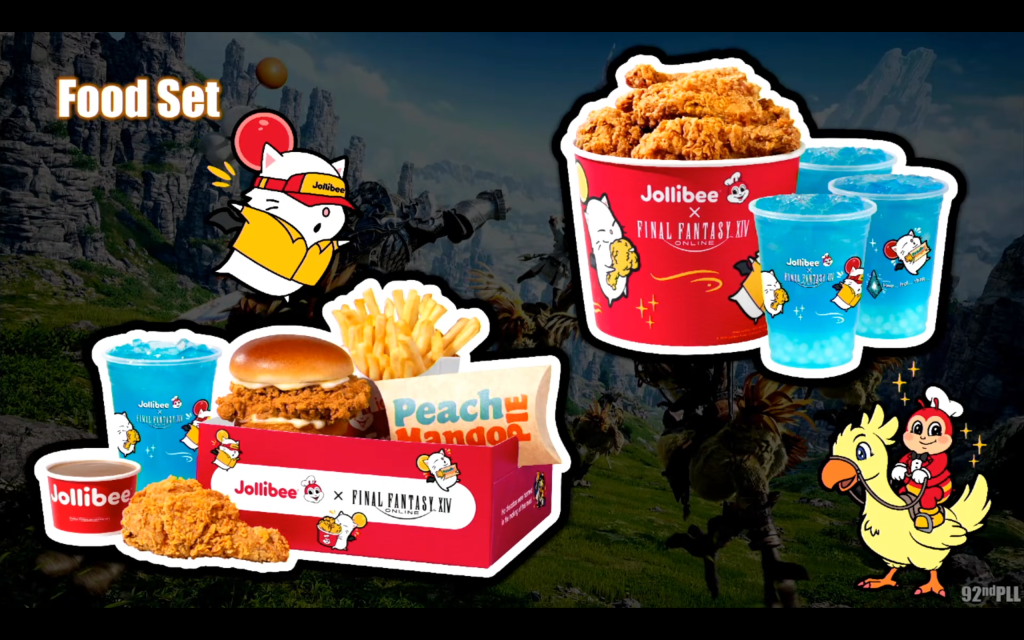 FFXIV Jollibee Crossover Starts Next Week eat chicken emote