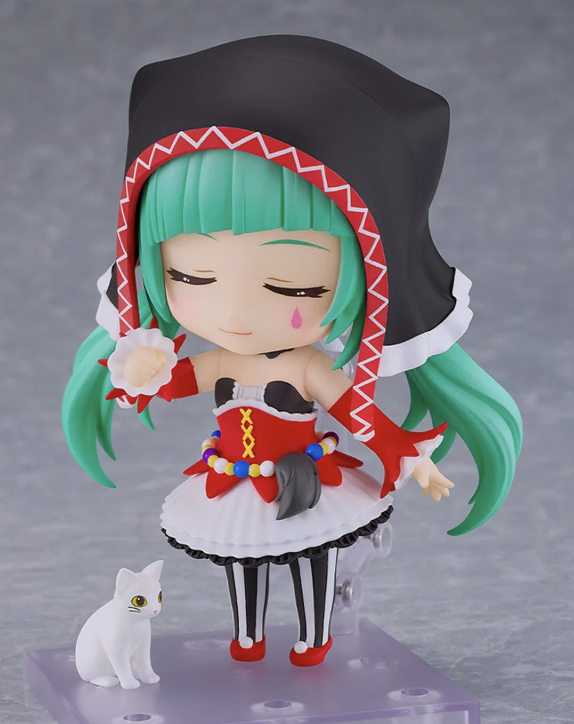 The newest Vocaloid Nendoroids are figures based on the Hatsune Miku Project Diva Pirretta module and Voicepeak Kasane Teto.