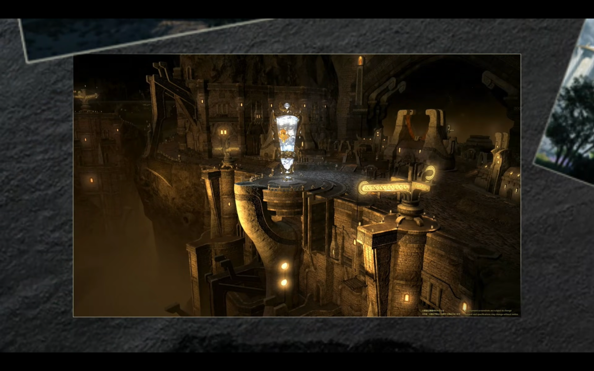 FFXIV Evercold Concept Art for Characters Towns Locations Shared character final fantasy xiv