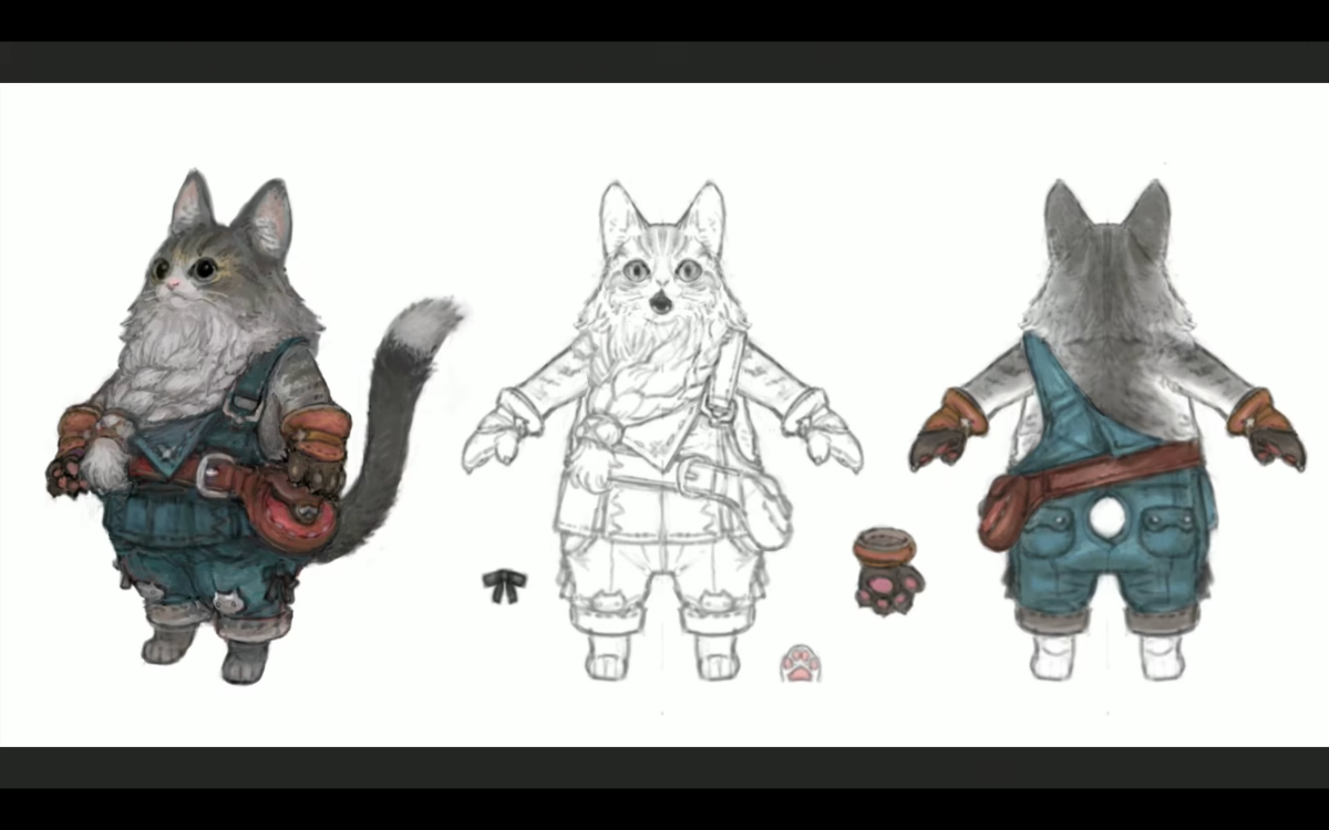 FFXIV Evercold Concept Art for Characters Towns Locations Shared character final fantasy xiv