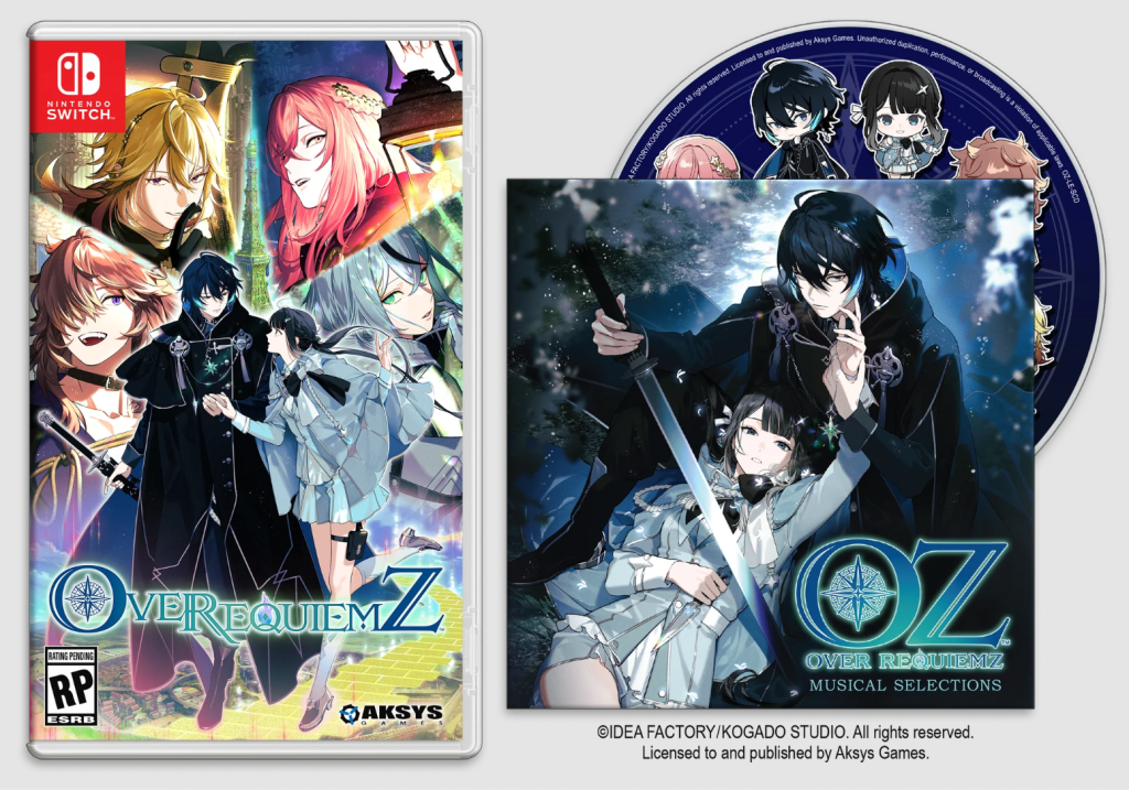 The Summer 2026 release window for the Wizard of Oz otome game Over Requiemz got pinned down, and Aksys is selling a special edition. 