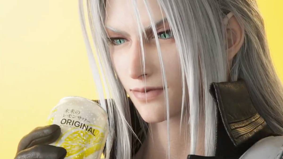 Sephiroth Sips Asahi Future Lemon Sour in New Commercial