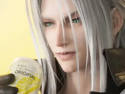Sephiroth Sips Asahi Future Lemon Sour in New Commercial