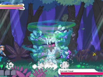 Kingdom’s Return: Time-Eating Fruit and the Ancient Monster is one of the most bland and tedious Inti Creates games, and that’s a shame.