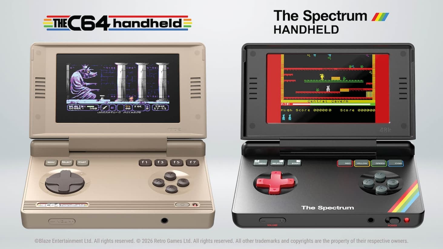 Commodore 64 THEC64 and The Spectrum Handhelds Arrive in 2026
