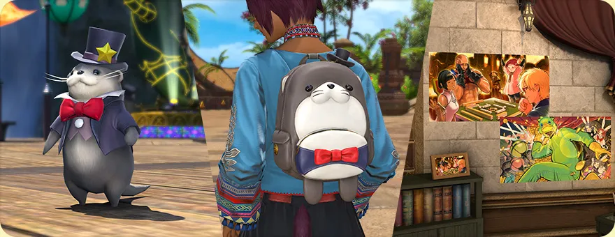 FFXIV 2026 Make It Rain Campaign and Senior Otter Items Appear