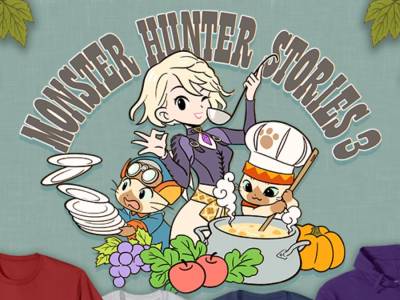 Capcom Selling Monster Hunter Stories 3 Shirts on Amazon