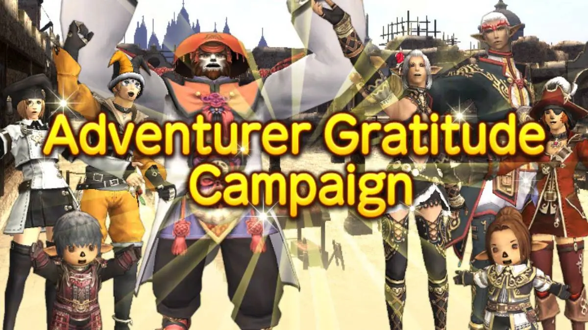 FFXI Adventurer Gratitude and Moogle Support Campaign Events About to Start