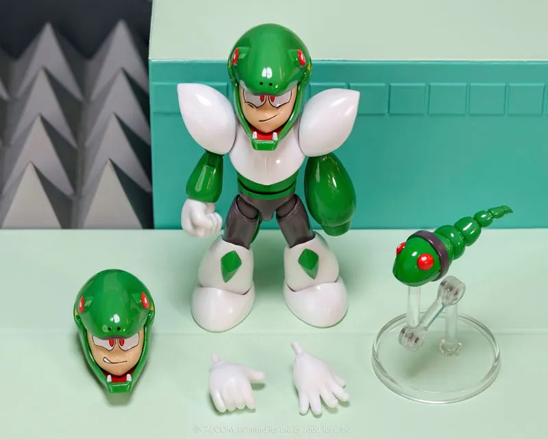 New Mega Man, Proto Man, and Snake Man Figures Launch in 2026 