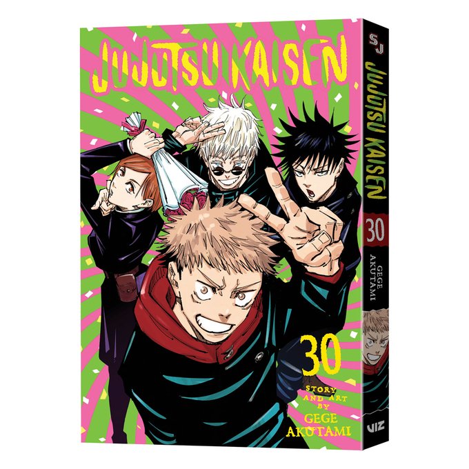 Last Volume of Jujutsu Kaisen Manga Appears in English