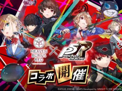 Heaven Burns Red Persona 5 Royal Event Stars Queen Violet and Tsukasa Tojo