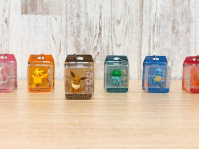 New Pokemon Keychains Are Replicas of Pokepla Model Kits