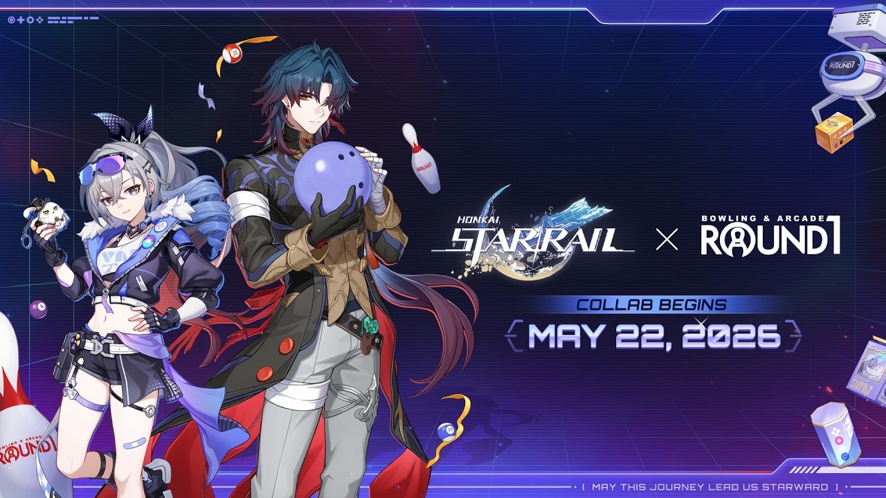 Round1 USA Honkai: Star Rail Crossover Promotion Detailed