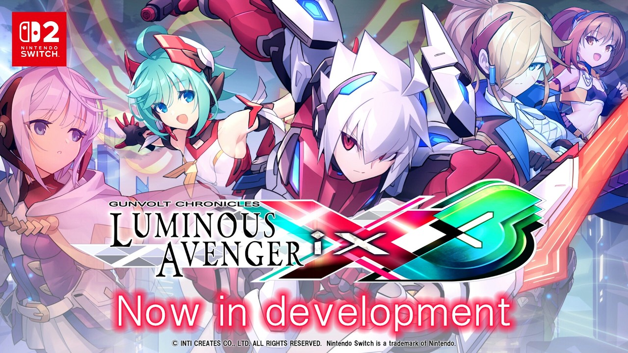 Inti Creates' next two games will be Azure Striker Gunvolt Trilogy Enhanced for Switch 2 and Luminous Avenger iX 3.