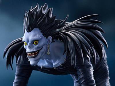 New Death Note Ryuk Figure May Be More Interested in Noodles Than Apples