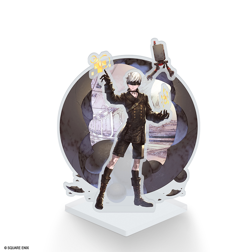 NieR Automata 9th anniversary merchandise by Raita Kazama - acrylic diorama 2 - 9S