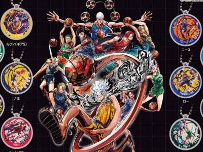 One Piece x NBA Keychains Arrive in May