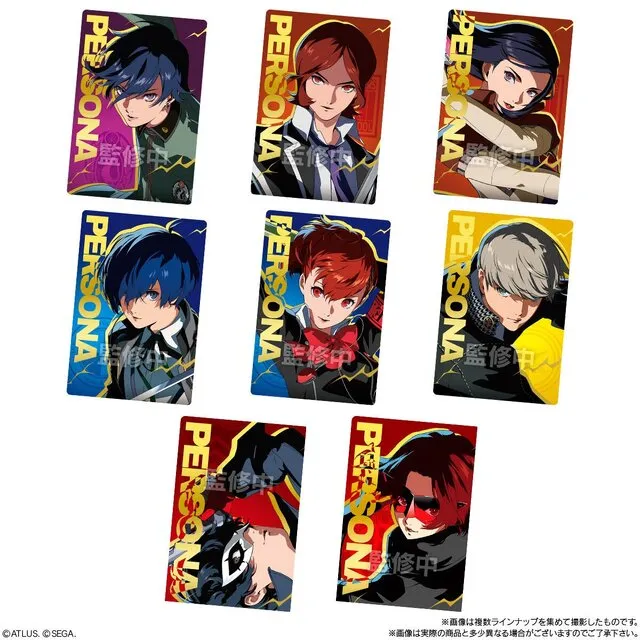 Persona 30th anniversary wafers - card designs 2