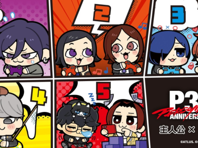 Persona protagonists drawn by Bkub Okawa for series 30th anniversary