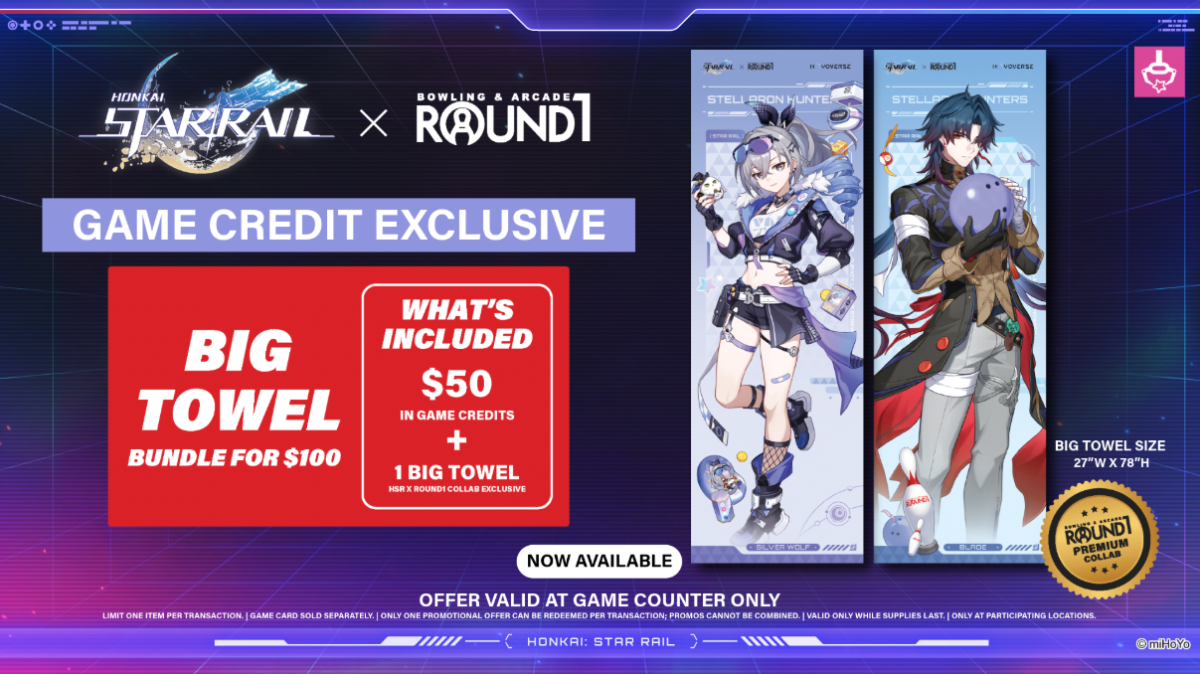 Round1 USA Honkai: Star Rail Crossover Promotion Detailed 