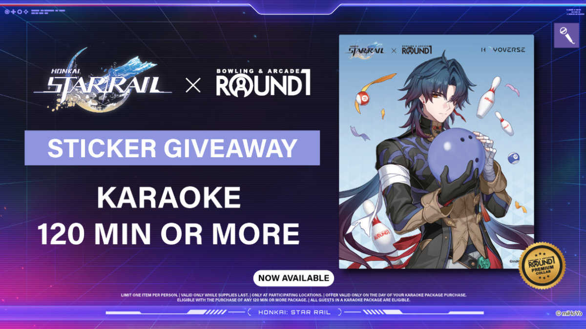 Round1 USA Honkai: Star Rail Crossover Promotion Detailed 