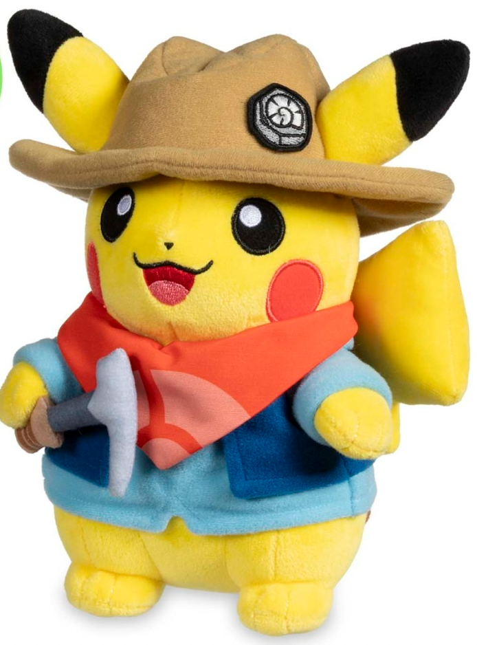 Pokemon Fossil Museum Plush and Merchandise Appear Excavator Pikachu