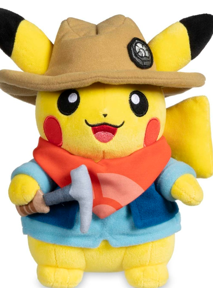 Pokemon Fossil Museum Plush and Merchandise Appear Excavator Pikachu